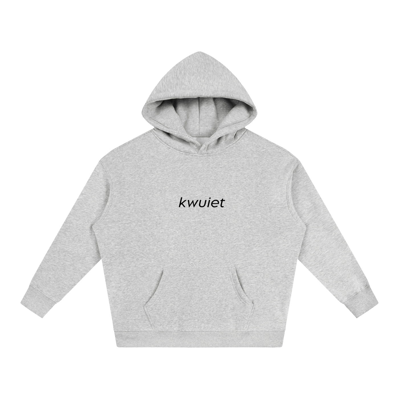 the kwuiet hoodie