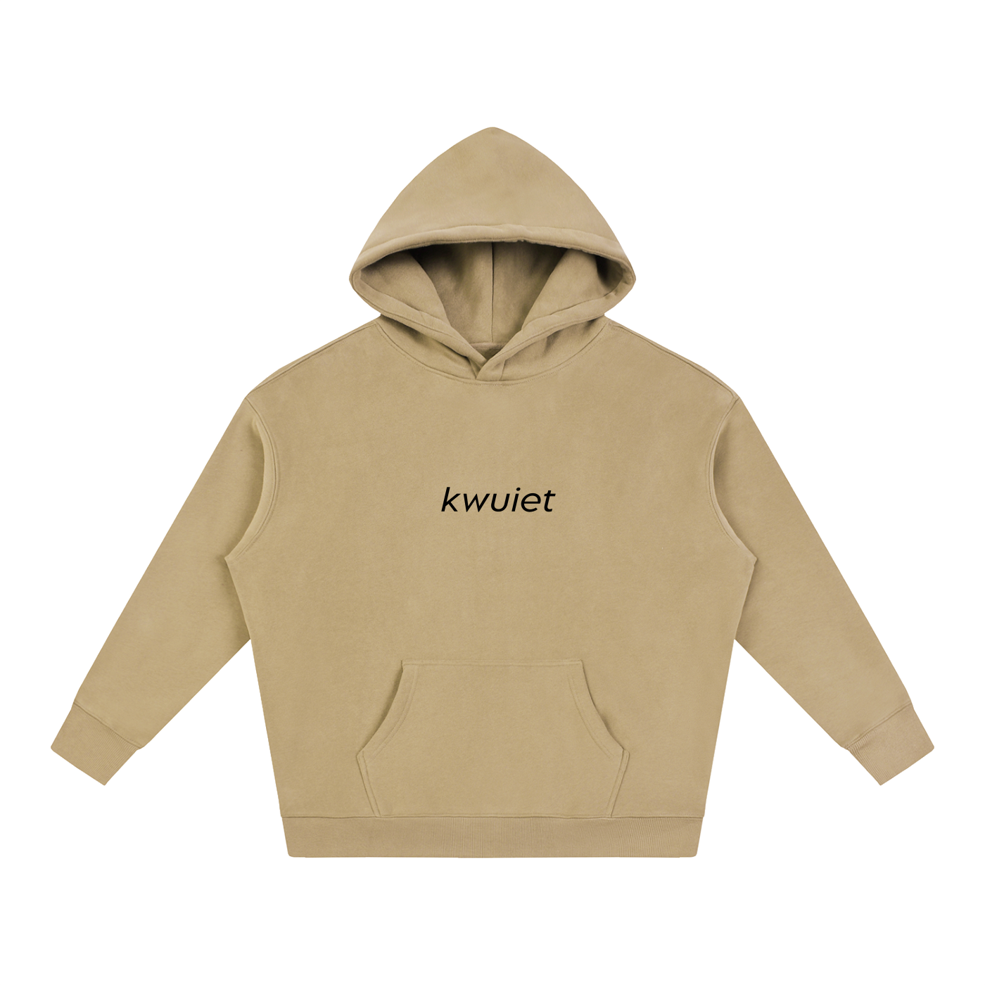 the kwuiet hoodie
