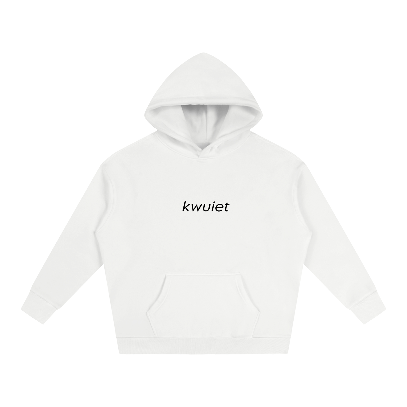 the kwuiet hoodie