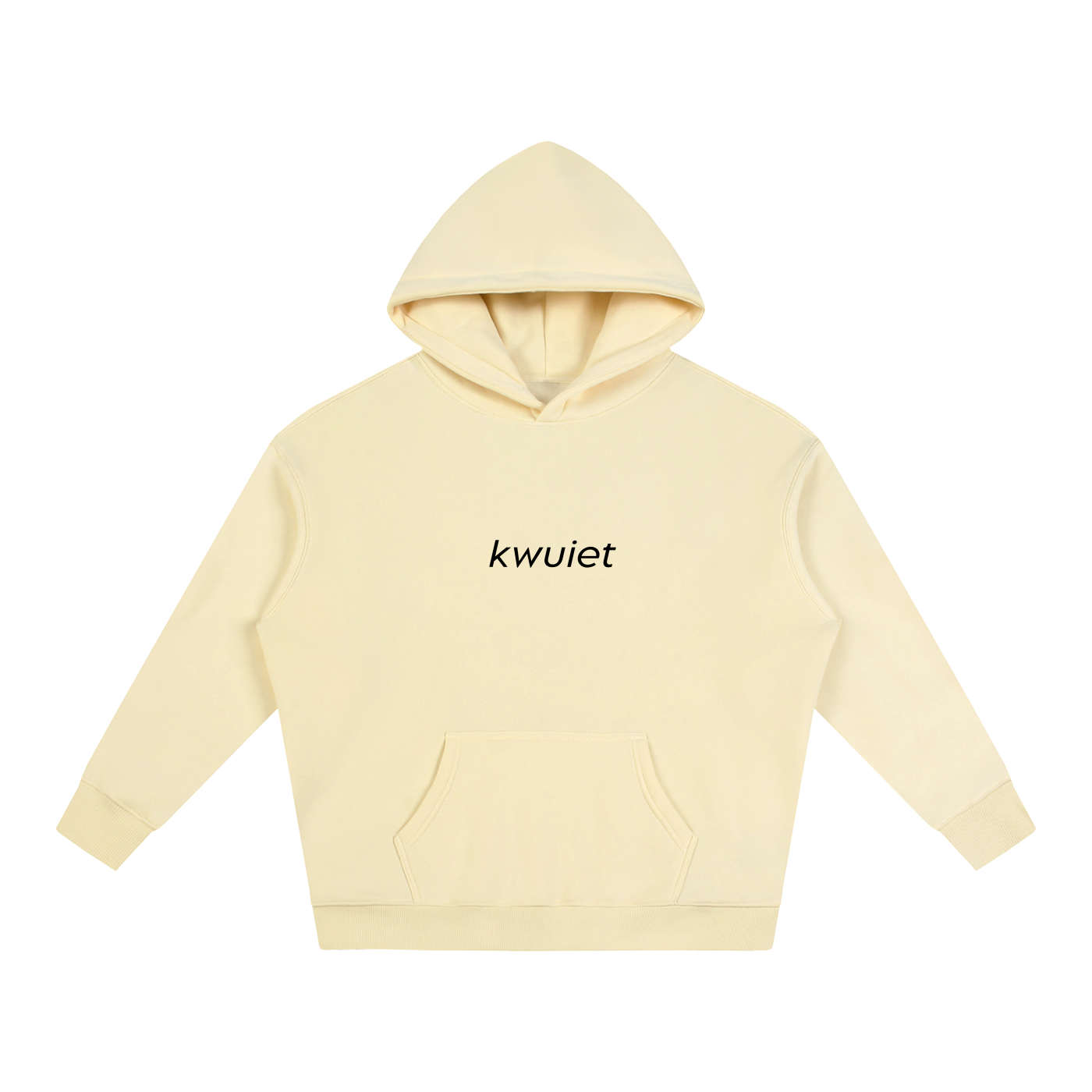 the kwuiet hoodie